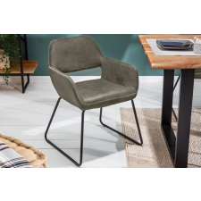INVICTA Design szék Derrick antik szürkésbarna taupe bútor