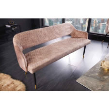 INVICTA Design ülőpad Laney 162 cm pezsgő bársony bútor