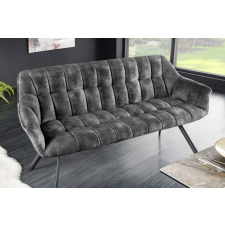 INVICTA Design ülőpad Vallerina 165 cm szürke bársony bútor