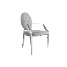 INVICTA MODERN BAROCK szürke karfás szék bútor