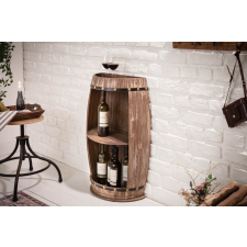 INVICTA Stílusos borospalack tartó polc Winebar 79 cm natúr bútor
