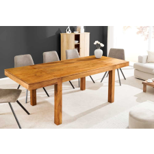 INVICTA Stílusos bővíthető étkezőasztal RoyalWood 120-200 cm akác bútor