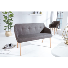 INVICTA Stílusos ülőpad Sweden sötét szürke bútor