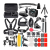 Invincio Set complet de 50 accesorii pentru camere de actiune si GoPro, HERO9 HERO8 HERO7 HERO6 HERO5