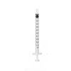 Inzulinos fecskendő háromrészes 1 ml, tűvel 27 G 1/2