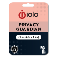 iolo Privacy Guardian (1 eszköz / 1 év) (Elektronikus licenc) karbantartó program