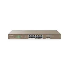 IP-COM G1118P-16-250W Gigabit PoE Switch hub és switch