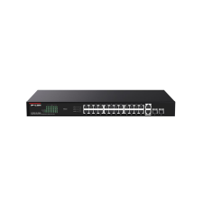 IP-COM PoE+ switch (G1128P-24-250W) (G1128P-24-250W) hub és switch