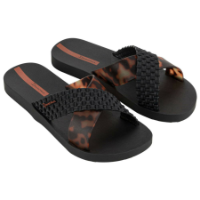 Ipanema Sense Slide női papucs - fekete/barna női papucs