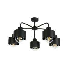  Ipari loft mennyezeti lámpa, fekete, HIGS 14-200 világítás