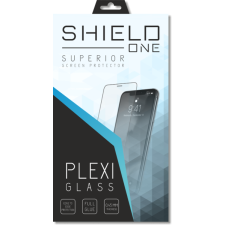  iPhone 11 Plexi fólia  - ShieldOne Plexi kijelzővédő fekete kerettel mobiltelefon kellék