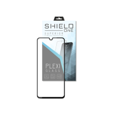  iPhone 13 Plexi fólia - ShieldOne Plexi kijelzővédő fekete kerettel mobiltelefon kellék