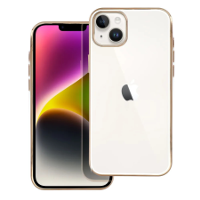  iPhone 14 Plus (6.7&quot;) szilikon tok, hátlap tok, TPU tok, fehér keret, Lux tok és táska