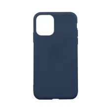  iPhone 14 Plus Telefontok - kék szilikon tok tok és táska