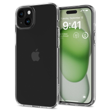  iPhone 15 Plus Telefontok - SPIGEN Liquid Crystal Clear - átlátszó hátlap tok tok és táska