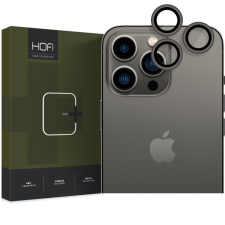  iPhone 15 Pro - HOFI kameralencse fekete védőkeret mobiltelefon kellék