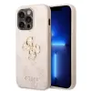  iPhone 15 Pro Telefontok - Guess Big Metal Logo - Pink hátlap tok