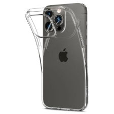  iPhone 15 Pro Telefontok - SPIGEN Liquid Crystal Clear - átlátszó hátlap tok tok és táska