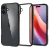  iPhone 16 Matt Fekete SPIGEN ULTRA HYBRID tok