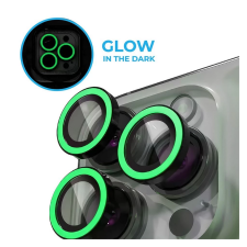  iPhone 16 Pro Max - Luminous zöld - üveg, kameralencse védőkeret mobiltelefon kellék