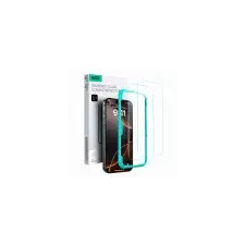  iPhone 16 Pro Max tiszta üvegfólia ESR edzett üveg 2-csomag mobiltelefon kellék