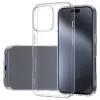  iPhone 16 Pro szilikon tok, hátlaptok, telefon tok, vastag, átlátszó, 2mm