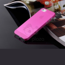Iphone 5-5S -5G műanyag tok - pink tok és táska