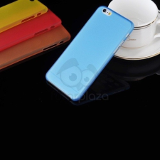 Iphone 6 szilikon tok - matt kék tok és táska