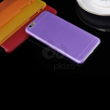 Iphone 6 szilikon tok - matt lila tok és táska