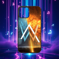 iPhone Alan Walker - AW Logo - iPhone tok tok és táska