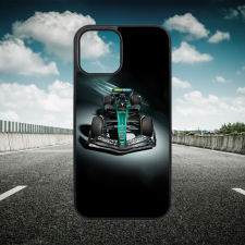 iPhone Forma 1 - Aston Martin AMR24 car - iPhone tok tok és táska