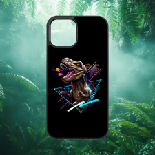 iPhone Jurassic Park - Neon T-Rex - iPhone tok tok és táska