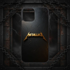 iPhone Metallica - Gold logo - iPhone tok tok és táska