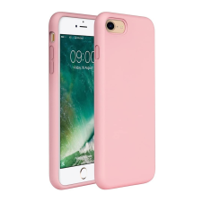 iPhone SE3 2022 Telefontok - Világos pink szilikon hátlap tok tok és táska