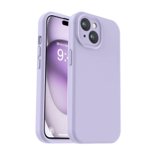 iPhone Telefontok iPhone 15 - PASTEL - liláskék szilikon hátlap tok tok és táska