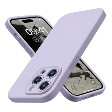 iPhone Telefontok iPhone 15 Pro - PASTEL - liláskék szilikon hátlap tok tok és táska