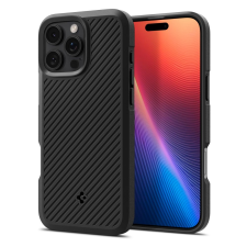 iPhone Telefontok iPhone 16 Pro Max - SPIGEN LIQUID AIR - fekete szilikon tok tok és táska