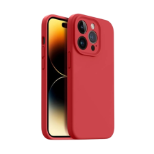 iPhone Telefontok iPhone 16 Pro - piros szilikon hátlap tok tok és táska