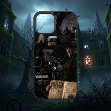iPhone Wednesday - Gótikus kollázs - iPhone tok tok és táska