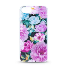  iPhone XS Max hátlaptok, telefon tok, kemény, virág mintás tok és táska