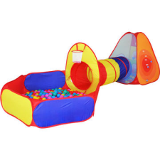 Iplay : Játszósátor szett medencével, alagúttal - 100 db labdával (8188B100) (8188B100) játszósátor, alagút