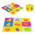 Iplay Mata piankowa dla dzieci owoce puzzle 9 elemów 86x86cm iplay