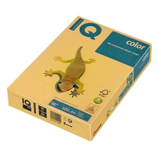IQ Fénymásolópapír színes IQ Color A/4 160 gr pasztell sárga YE23 250 ív/csomag fénymásolópapír