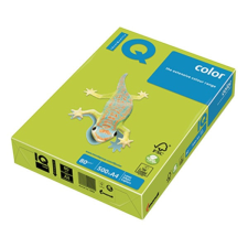IQ Fénymásolópapír színes IQ Color A/4 80 gr intenzív lime LG46 500 ív/csomag fénymásolópapír
