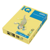 IQ Fénymásolópapír színes IQ Color A/4 80 gr pasztel sárga YE23 500 ív/csomag