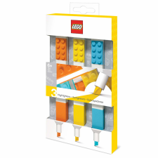IQ Toys LEGO: 3 darabos szövegkiemelő készlet - Vegyes szín filctoll, marker