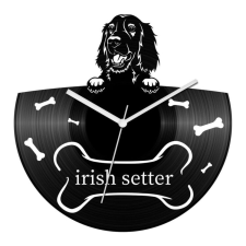  Ír szetter bakelit óra falióra