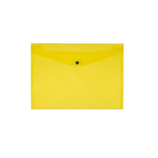  Iratgyűjtő tasak A/4 patentzáras Q-Connect 237x333mm sárga naptár, kalendárium