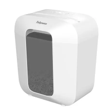  Iratmegsemmisítő, konfetti, 6 lap, FELLOWES "Powershred® LX25" fehér iratmegsemmisítő