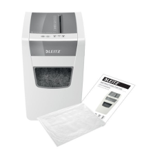  Iratmegsemmisítő LEITZ IQ Slim Home Office konfetti P4 10 lap fehér iratmegsemmisítő